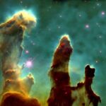 La celebre immagine dei "pillars of creation" di Hubble(NASA/ESA)