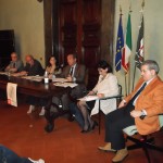 Un momento della conferenza stampa