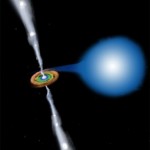 Riproduzione artistica di Circinus X-1. CREDIT:NASA/CXC/M.Weiss 