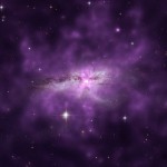 A pair of colliding spiral galaxies about 330 million light years from Earth.