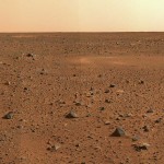 Il cratere Gusev visto da Spirit (NASA)