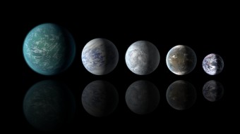  Alcune Super-Terre scoperte dalla Missione Kepler confrontate con il nostro pianeta. Crediti: NASA