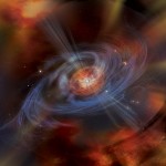 Visione artistica di un magnetar. Crediti: NASA/Swift/Aurore Simonnet, Sonoma State Univ.
