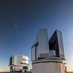 Il telescopio VST (VLT Survey Telescope). Crediti:  A. Tudorica/ESO