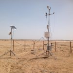 Il team di ricerca ha utilizzato questi strumenti per misurare la velocità del vento, la pressione atmosferica, la temperatura, l'umidità, l'intensità del campo elettrico, e molto altro ancora. Crediti: Francesca Esposito.