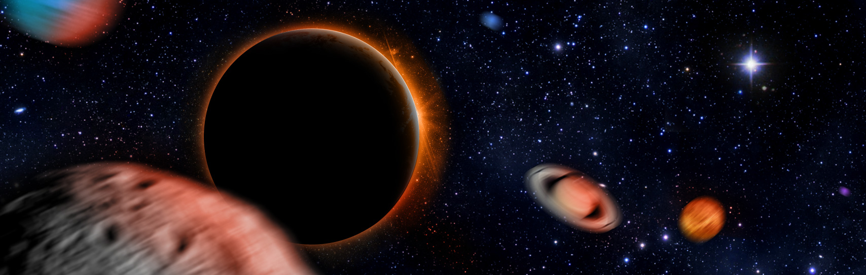 I pianeti del Sistema Solare potrebbero essere scagliati nello spazio interstellare a causa del Pianeta 9. Crediti: Università di Warwick