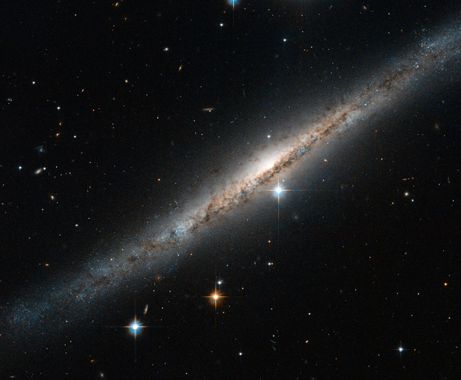 Il profilo di una spirale. CREDIT:ESA/Hubble & NASA