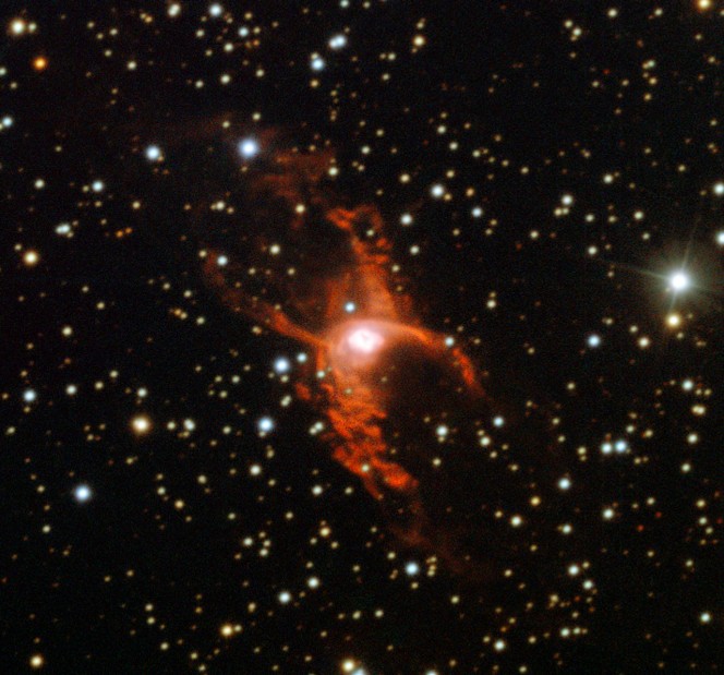nebulosa planetaria bipolare NGC 6537