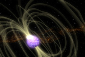 Rappresentazione artistica di una magnetar. Crediti: NASA/Goddard Space Flight Center Conceptual Image Lab