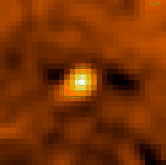 Un'immagine molto ravvicinata di Phaethon dalla sonda della NASA STEREO. (Credit: Jewitt, Li, Agarwal /NASA/STEREO)