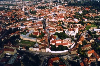 Il centro storico di Vilnius