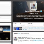 Il twit di saluto dell'astronauta Parmitano inviato dalla ISS ai ragazzi dell'evento "Aspettando Juno". 
