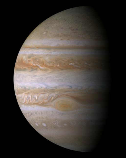 Il pianeta Giove fotografato da Cassini. Crediti: NASA/JPL/Space Science Institute