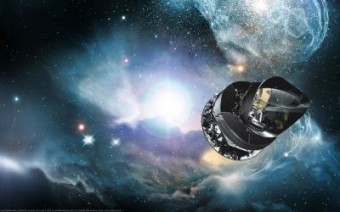 Il satellite Planck dell'Agenzia spaziale europea crediti: ESA)