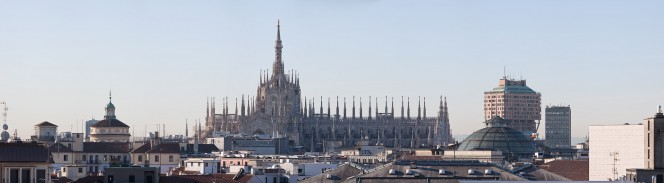 Vista di Milano. Crediti: M. Carpino.