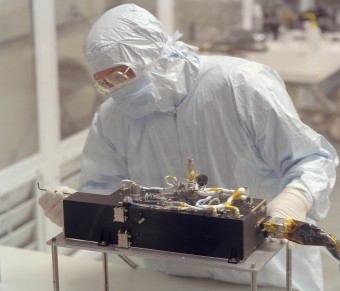 Lo spettrometro UV Alice, montato a bordo della sonda ESA Rosetta. Credti: Southwest Research Institute.