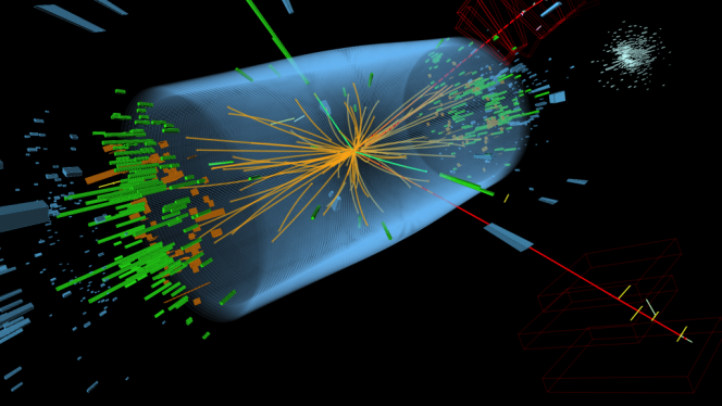 Dentro il Large Hadron Collider con le immagini dell’esperimento CMS. Crediti: 27 maggio 2012, CMS / LHC / CERN.