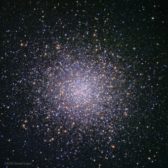 Immagine dell’ammasso globulare M13, dove sono state identificate per la prima volta stelle di seconda generazione in fase AGB. Crediti: Daniel Lopez, IAC