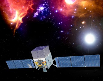 Il satellite Fermi. Crediti: NASA