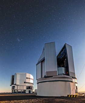 Il telescopio VST (VLT Survey Telescope). Crediti: A. Tudorica/ESO 