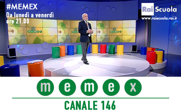 Il presidente INAF Nicolò D'Amico nello studio di Memex per parlare di radioastronomia. Le puntate realizzate saranno in onda dal 28 al 31 marzo