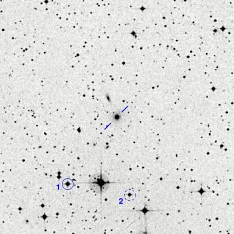 La quasar P1514-24. Crediti: Rami Rekola, Univerity of Turku, 2001
