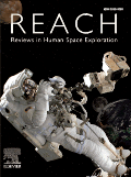 La copertina della nuova rivista dedicata all'esplorazione umana dell'Universo: REACH. Credits: Elsevier