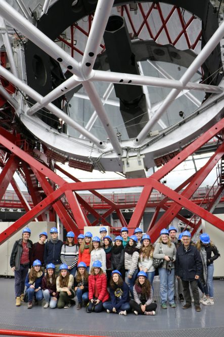 Studenti del Gobetti-Volta in visita al Gran Telescopio Canarias di La Palma, alle Canarie