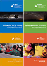 L’Inaf si fa in quattro: le brochures sulle nostre attività