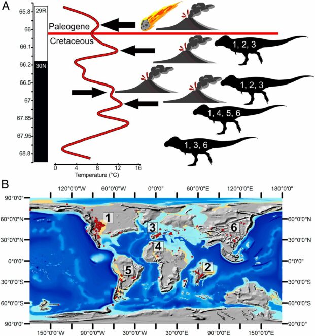 Vulcani assolti Per L estinzione Dei Dinosauri MEDIA INAF