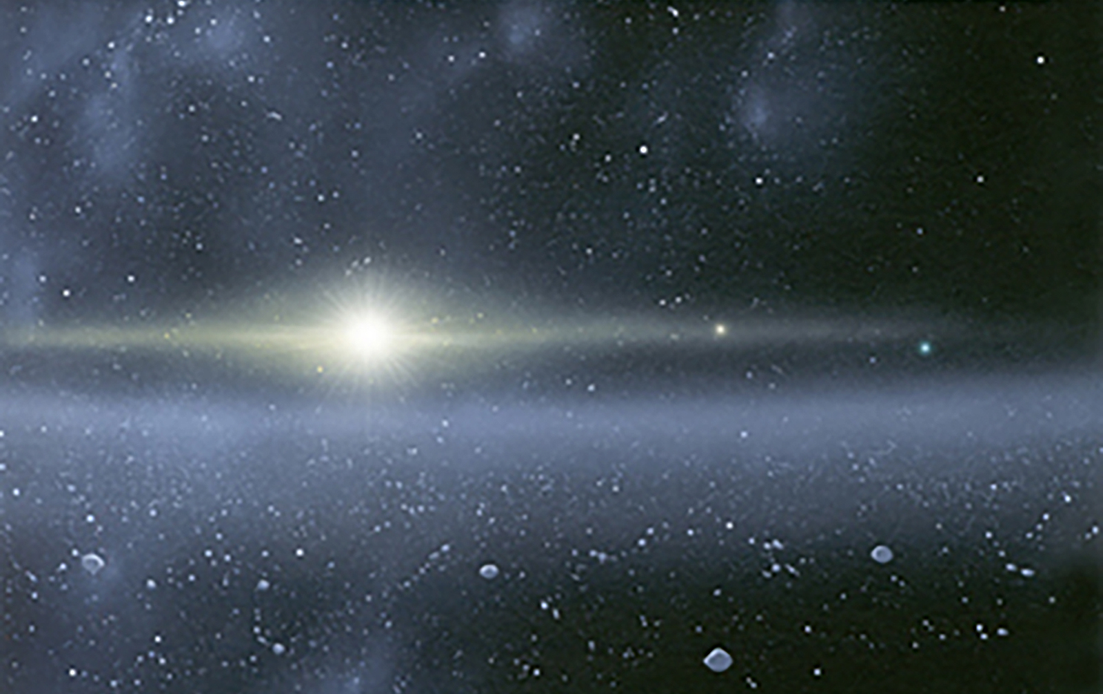 El Cinturón de Kuiper es mucho más grande de lo esperado