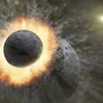 Bastano cinque ore per formare la Luna