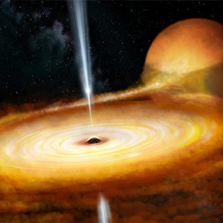Dai buchi neri stellari, getti veloci come dagli Agn