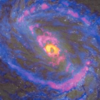 L’influenza dei buchi neri sulla chimica galattica