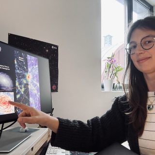 Variazioni di materia oscura in un cubo di bit